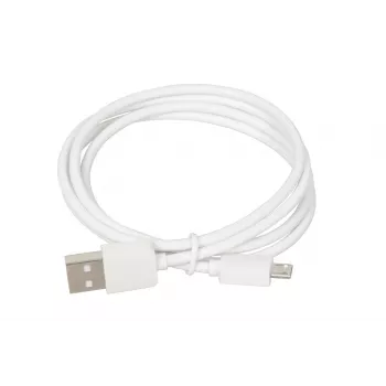 Cargador iBOX C-41 USB 2A, 1 puerto USB, cable microUSB, blanco