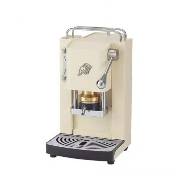 Cafetera de espresso Faber Pro Essential 3.0 para cápsulas E.S.E., Old British Heritage Blanco / Cromo