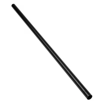 Tubo rígido 14 mm DE, 500 mm — BitsPower Bitspower None Chamfer latón, negro carbón