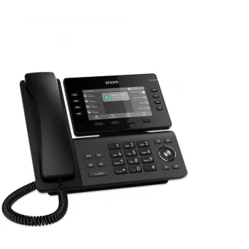 Teléfono IP Snom D812 negro pantalla TFT 5 pulgadas Gigabit Ethernet