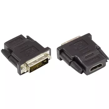 GoodConnections Adaptador HDMI > DVI-D 24+1 (BU-ST) Negro (HDMI-DVI)