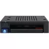 ICY DOCK - MB521SP-B - Dock para HDD/SSD SAS/SATA de 2.5 de una bahía en marco de montaje frontal de 3,5 con intercambio en caliente, interruptor de encendido/apagado y botón de expulsión