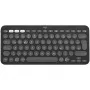 Logitech Pebble Keys 2 K380s - Teclado - Inalámbrico - Bluetooth LE - QWERTZ - Alemán - Tonal Graphite (920-011795)