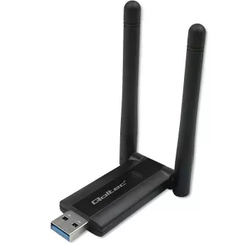 Adaptador USB dual inalámbrico rápido 2 X