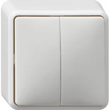 GIRA 010513 Interruptor eléctrico blanco (010513)