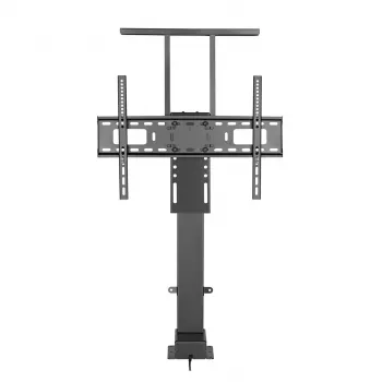 Soporte de suelo con elevador de TV eléctrico motorizado inteligente Maclean MC-866T TUYA app móvil Alexa Google Home 37''-80'' 60kg armario VESA (enchufe EU)