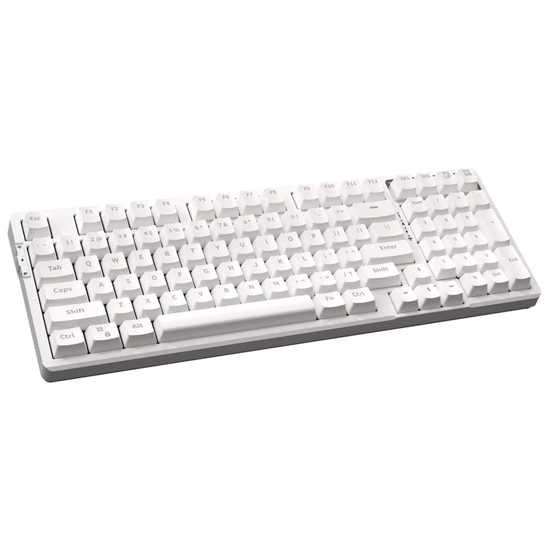 VGN V98 teclado gaming, switches Numbani, blanco, US