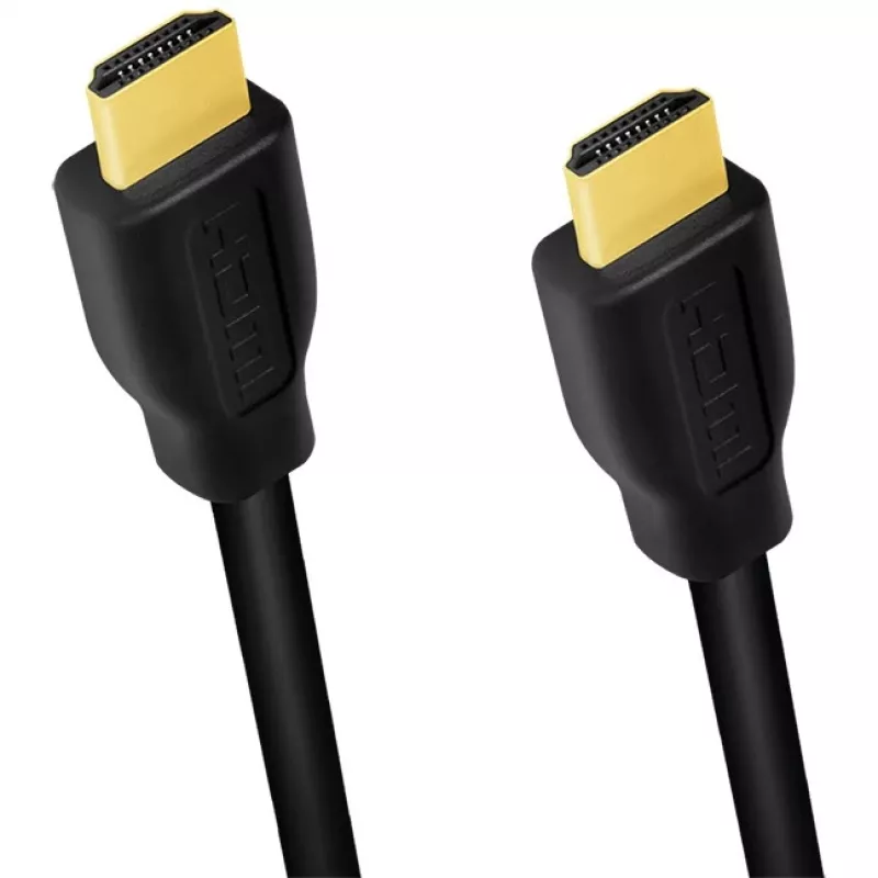LogiLink CH0100 cable HDMI Premium High Speed con Ethernet, HDMI 2.0 tipo A macho–macho, 4K 60 Hz, 18 Gbit/s, 1 m, negro