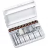 Aparato de cuidado de uñas Beurer MP 52 — set eléctrico de manicura/pedicura, blanco y violeta