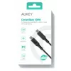 Cable USB AUKEY CB-MCC102 1,8 m USB-C Negro 480 Gbit/s