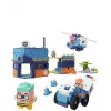 MARIOINEX Mini Waffle City Comisaría de policía bloques de construcción, 280 piezas