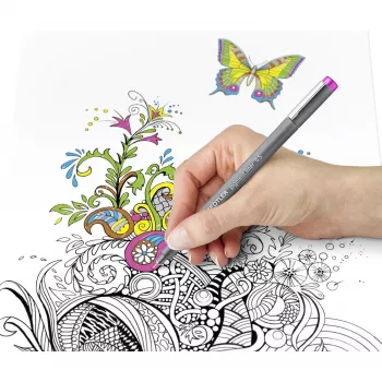 Rotulador fino Staedtler pigment liner 308 Azul 1 ud.