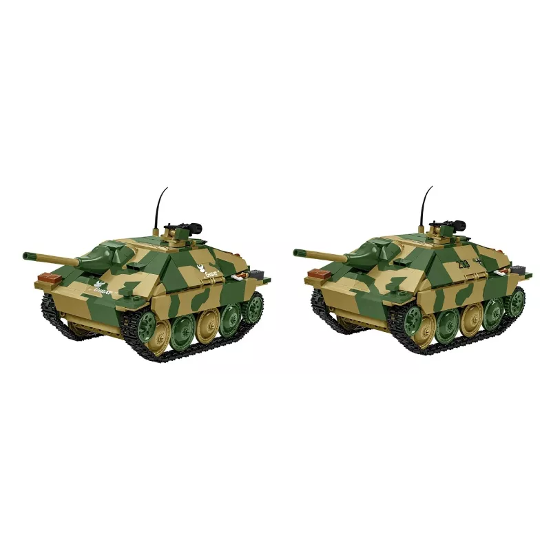 Set de construcción Cobi Blocks Jagdpanzer 38t Brave, 731 piezas