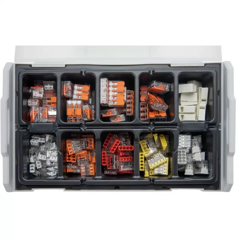 Set de regletas de conexión Wago L-BOXX® Mini serie 221. 2273. 224