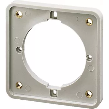 MENNEKES Elektrotechnik GmbH & Co. KG 40102 Placa de pared/tapa de interruptor gris (40102)