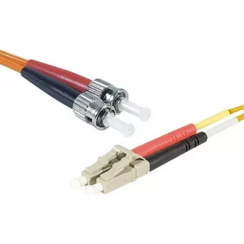 Tecline exertis Connect - Cable de conexión - ST multimodo (M) a LC multimodo (M) - 20 m - 50/125 micrómetros - OM2 - naranja (85420)