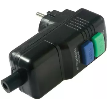 Enchufe de protección personal AS Schwabe 45209 para instalación, adaptador de enchufe con protección infantil