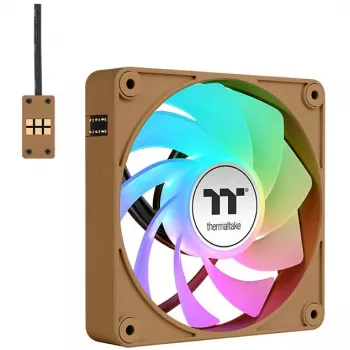 Ventilador Thermaltake CT120 EX Reverse ARGB Sync 12 cm 500–2000 rpm marrón arena