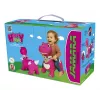 Juguete saltarín Jamara HoppyDoo Dino con alas rosa con bomba 466008