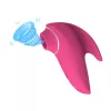 Masajeador de clítoris Erolab Dolphin VVS01r rosa — estimulador personal compacto, recargable por USB