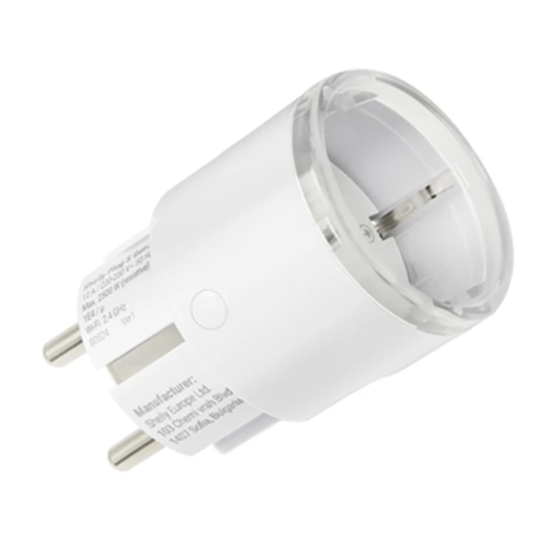 Set de enchufes inteligentes Shelly Plug S MTR Gen3 — 5 uds., 12A, blanco