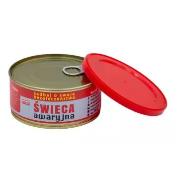 Vela de supervivencia HASKE Pro para emergencias 280 g, 48 h