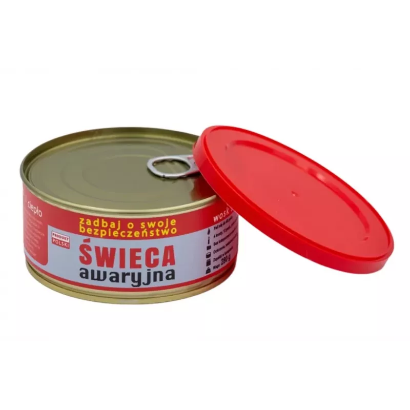 Vela de supervivencia HASKE Pro para emergencias 280 g, 48 h