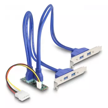 Adaptador interno USB 3.2 Gen 1 DeLOCK 61066 M.2 conector macho negro