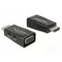 Adaptador DeLOCK 65901 HDMI A a VGA y audio de 3,5 mm negro