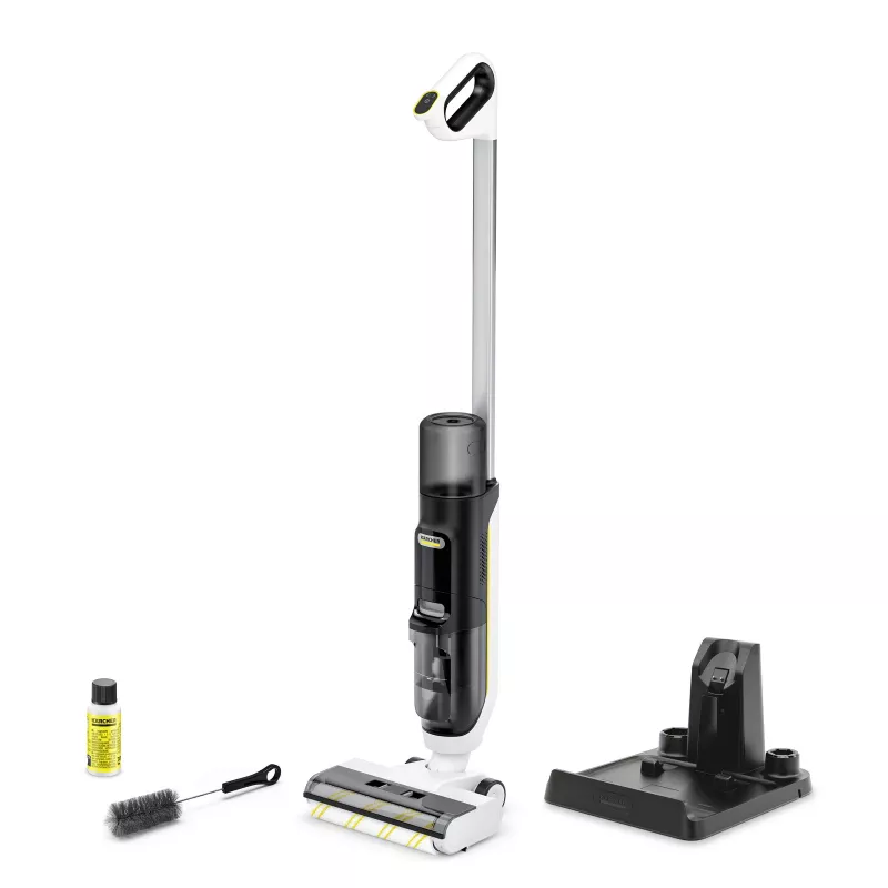 Limpiador de suelos 3 en 1 Karcher FCV 3 1.056-122.0 — en seco y en húmedo, 160 W, blanco