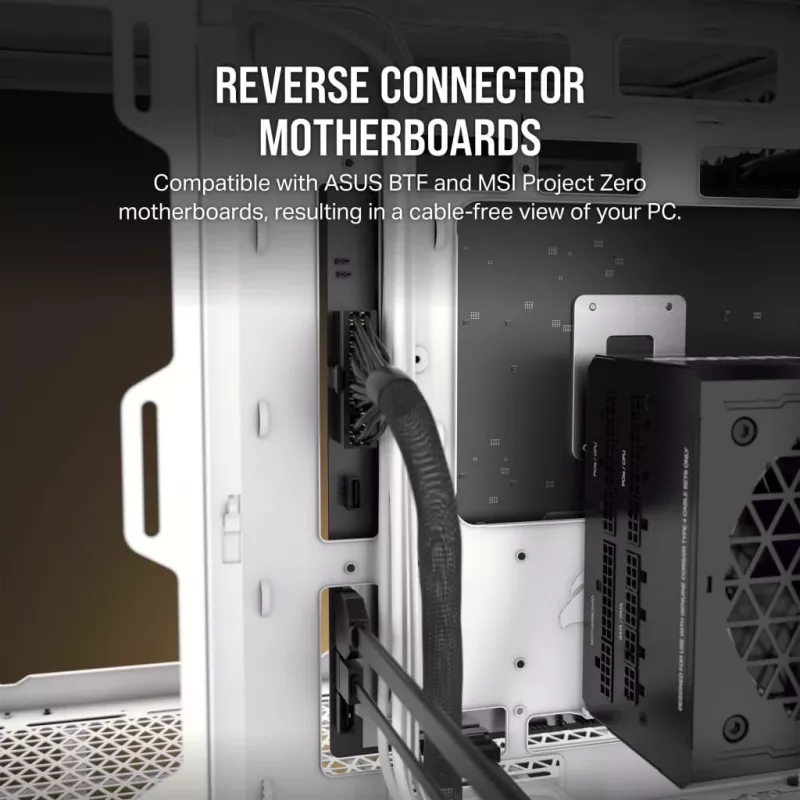 Corsair 2500D AIRFLOW caja para PC Micro ATX de doble cámara – blanca CC-9011264-WW