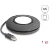Estación de carga DeLOCK 83019 accesorio para smart wearable gris blanco silicona