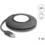 Estación de carga DeLOCK 83019 accesorio para smart wearable gris blanco silicona