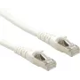 Roline - Cable de red - RJ-45 (M) a RJ-45 (M) - 1,5 m - SFTP - CAT 6a - Blanco
