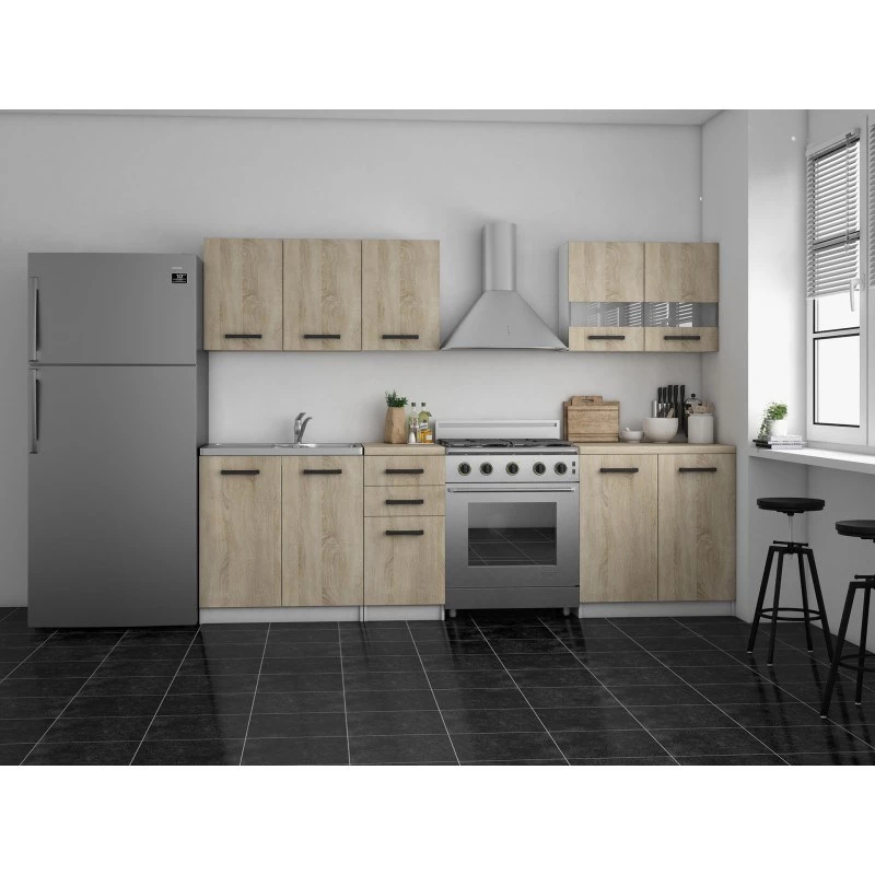 Topeshop KUCHNIA SET SONOMA conjunto de muebles de cocina/comedor