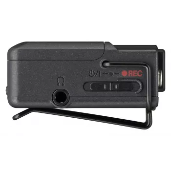 Grabadora digital portátil Tascam DR-10L Pro con micrófono lavalier, 24 bits/96 kHz, MicroSDXC, USB-C