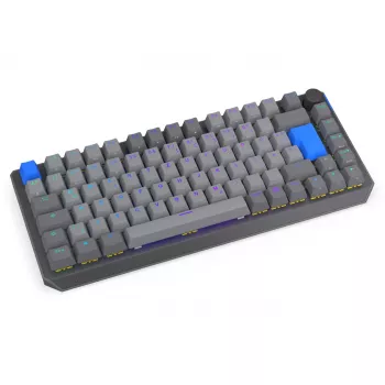 Teclado mecánico inalámbrico compacto 75% ENDORFY Thock V2 con interruptores amarillos, Distribución DE