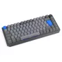 Teclado mecánico inalámbrico compacto 75% ENDORFY Thock V2 con interruptores amarillos, Distribución DE