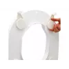 Etac Hi-Loo elevador de inodoro con tapa, 10 cm