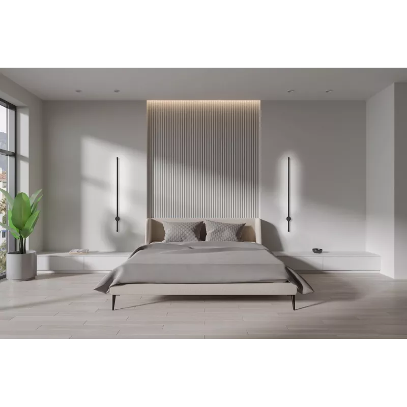 Activejet lámpara de pared LED AJE-HILTON negro NW