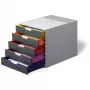 Durable VARICOLOR 5 Cajonera, 5 cajones, multicolor