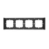 Marco de montaje para interruptor de pared Sonoff M5-80 para diseño cuádruple M5-F4