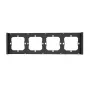Marco de montaje para interruptor de pared Sonoff M5-80 para diseño cuádruple M5-F4