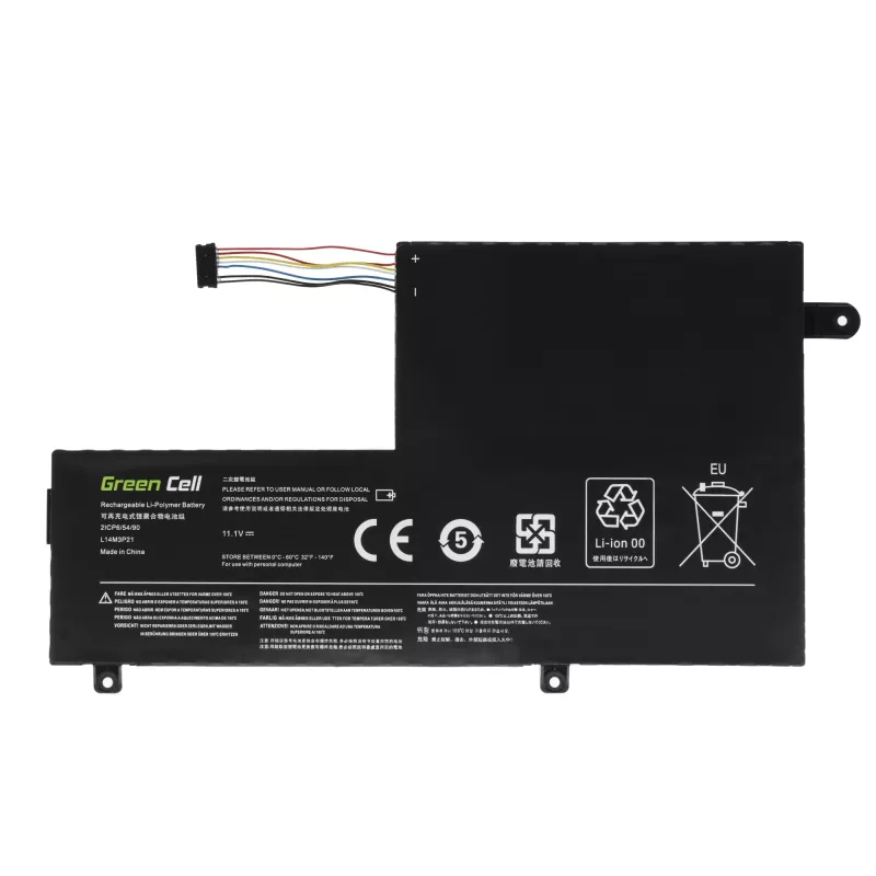 Batería Green Cell LE124 para Lenovo Yoga 500-14IBD 500-14ISK 500-15IBD 500-15ISK