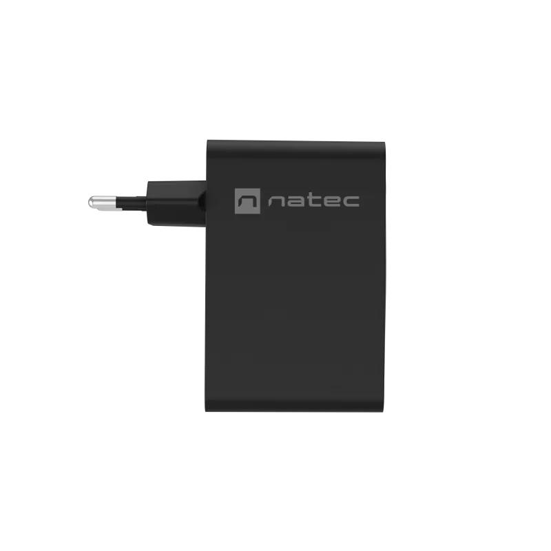 Cargador NATEC NUC-2234 para dispositivos móviles portátil, smartphone Negro CA carga rápida interior