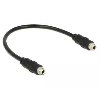 Cable de audio 3,5 mm DeLOCK 85115 0,25 m negro