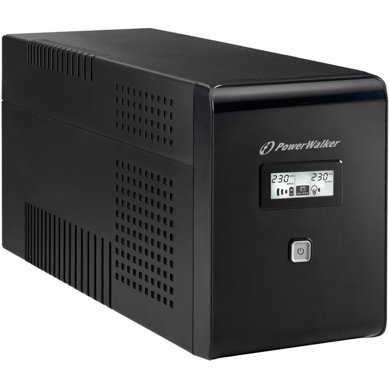 PowerWalker VI 2000 LCD 2 kVA 1200 W 2 salidas AC