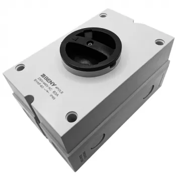 Interruptor seccionador AC 4P, 63A, 230VAC, IP65