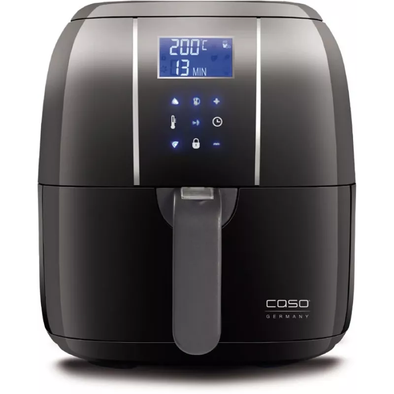 Caso | Freidora de aire | AF 200 | Potencia 1400 W | Capacidad hasta 3 L | Tecnología de aire caliente | Negro