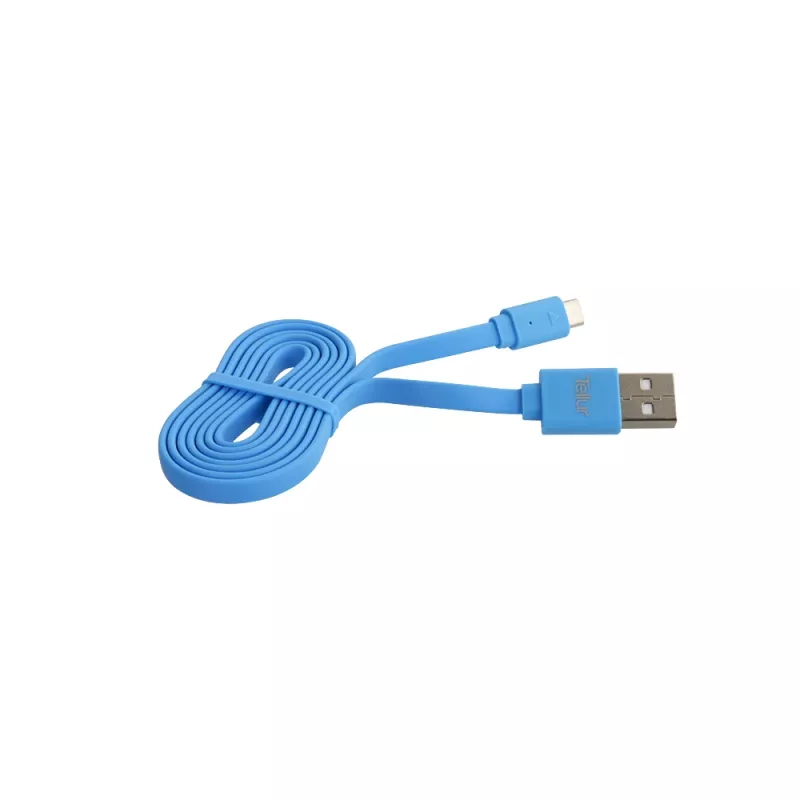 Cable USB Tellur TLL155011 1 m USB A Micro-USB A, azul